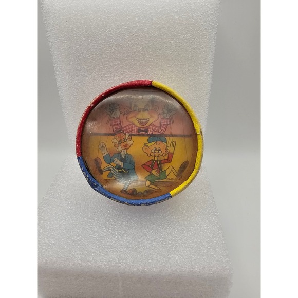 Unbranded Other - Vintage Dexterity Puzzle Game Japan Monkey Puppeteer Marionette Cardboard Toy